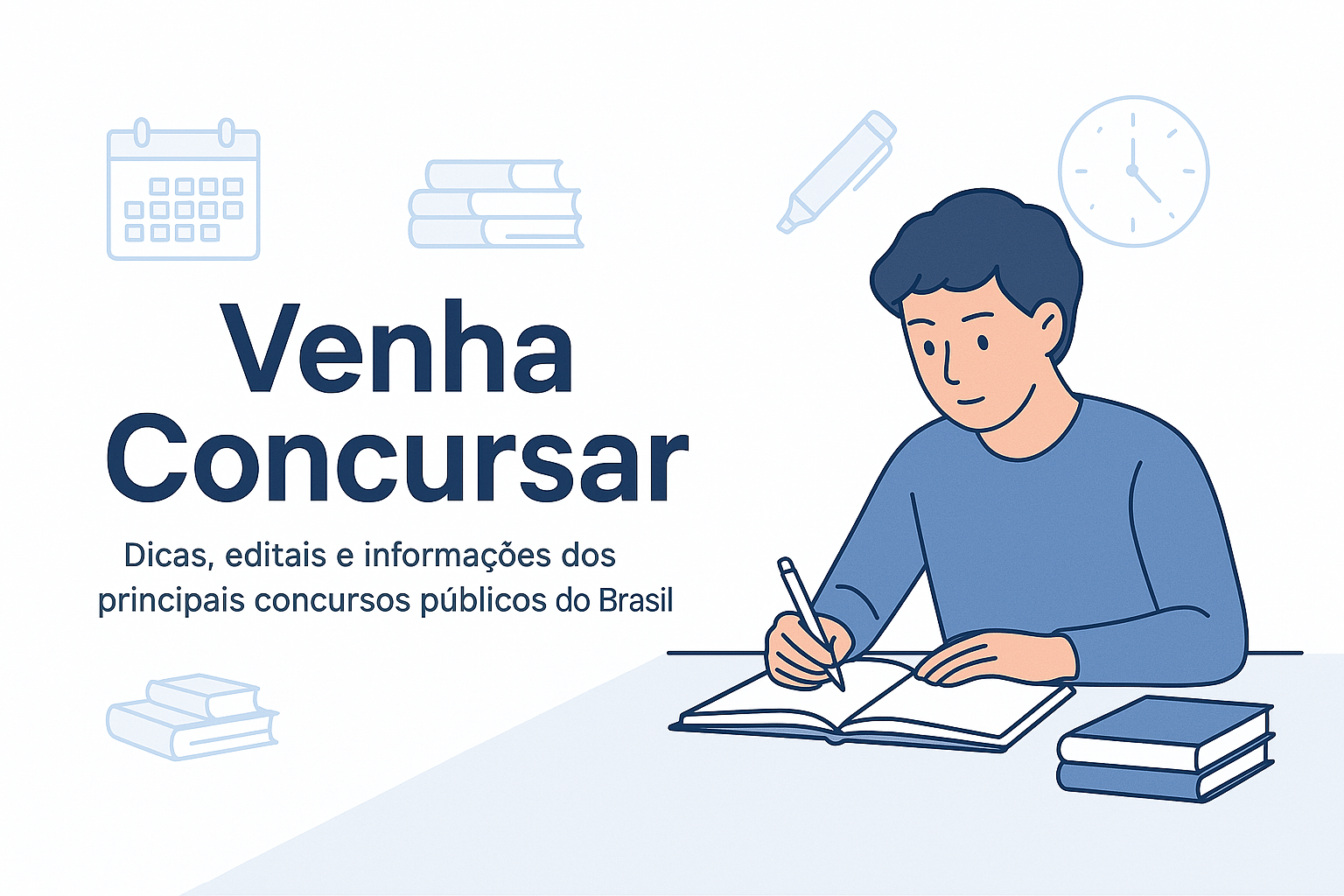 Banner sobre concursos